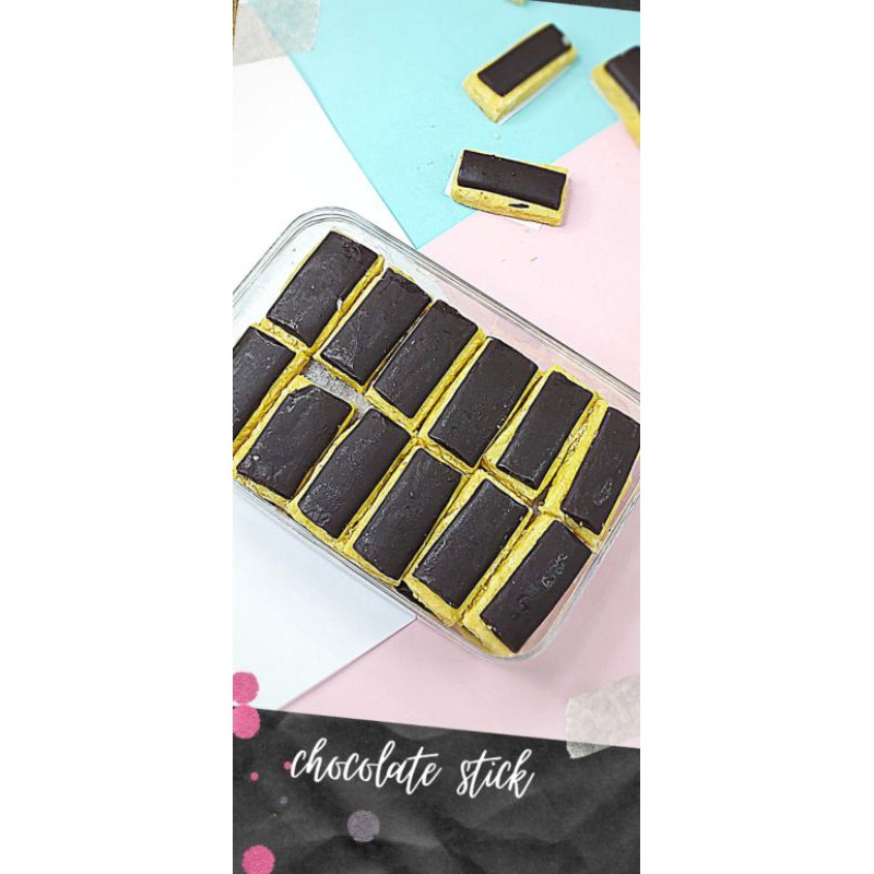 

Lue kering chocolate stick homemade bahan premium