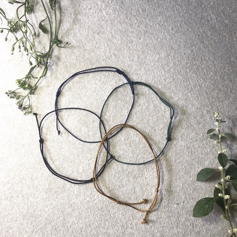 SIPIS BRACELET POLOS | Gelang Tali | Gelang Murah | Bracelet Tali | Bracelet Murah