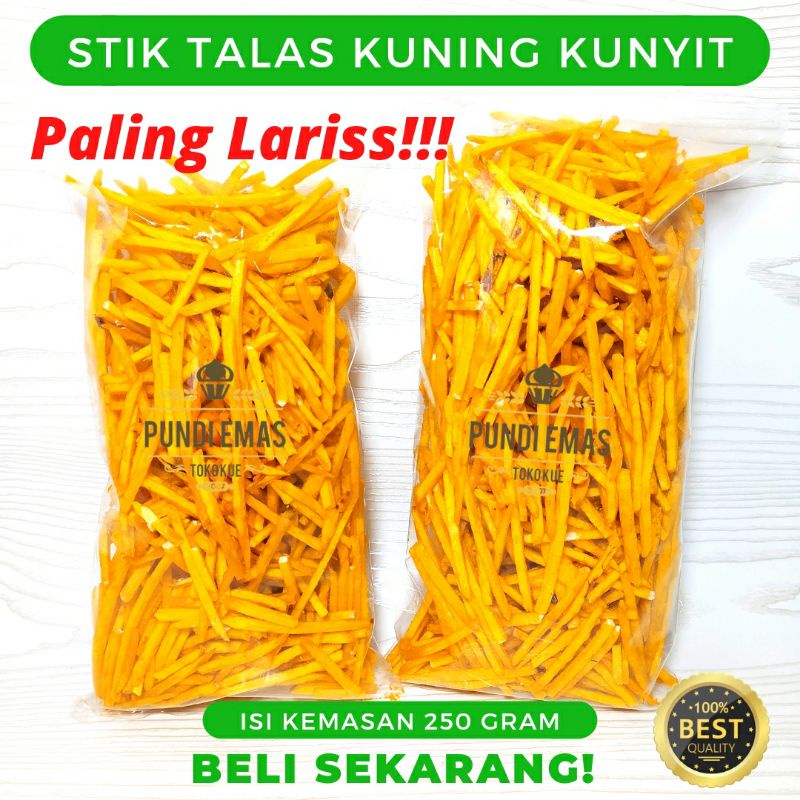 Stik Talas 250Gr / Keripik Talas Bogor / Camilan Tradisional Cemilan Asin Makanan Ringan Snack Tales