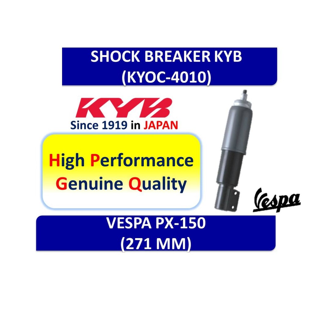 Shock Absorber KAYABA PREMIUM untuk Vespa PX-150 KYOC-4010