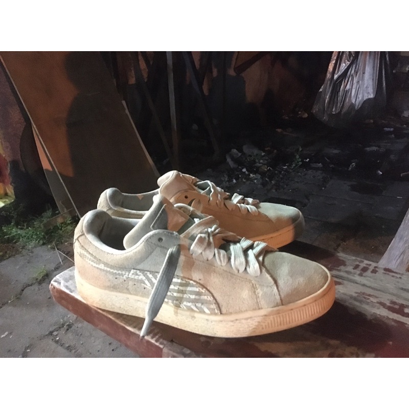 sepatu puma suede bekas masih bagus