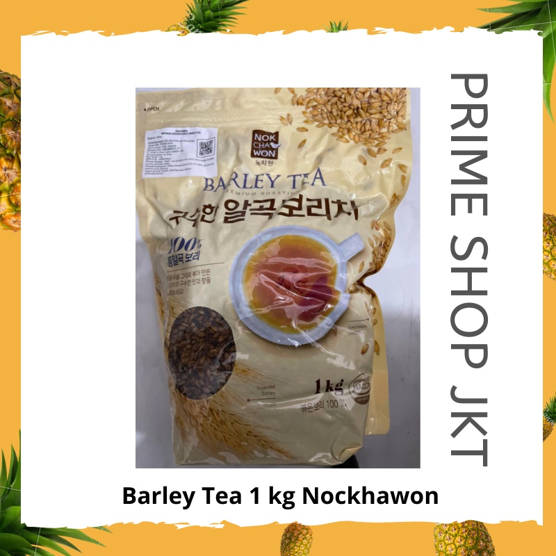 

Nok Cha Won Premium Barley Tea 1 kg Roasted Barley Teh Boricha Korea