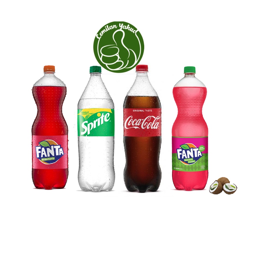 

Minuman Soft Drink Sprite / Coca Cola / Fanta - 1,5L