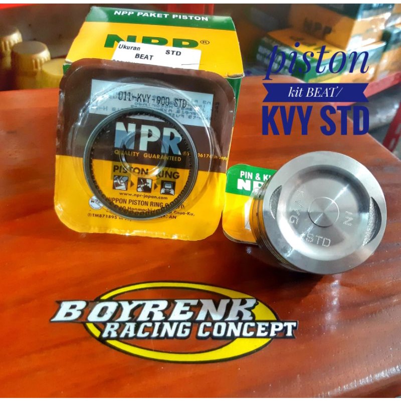 PISTON KIT BEAT KVY 150 sd 200 NPP BOYRENK RACING