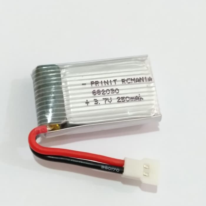 Batre Baterai V911S 250mah Lipo 3,7v 1s Battery