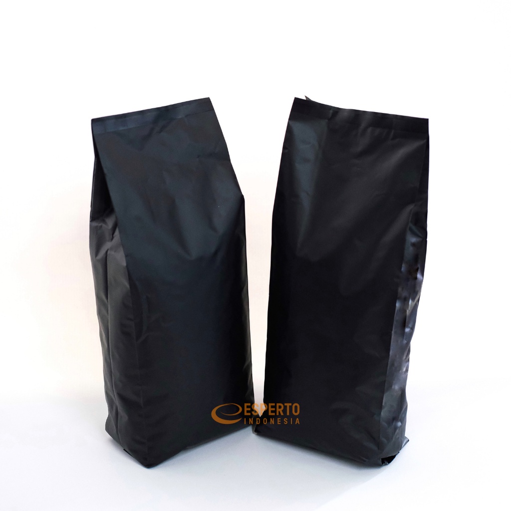 Gusset Side Seal - Valve (1kg) - Coffee Beans Bag Packaging ( Kemasan Biji Kopi )