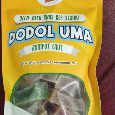 

Dodol Rumput Laut Khas Pulau Seribu