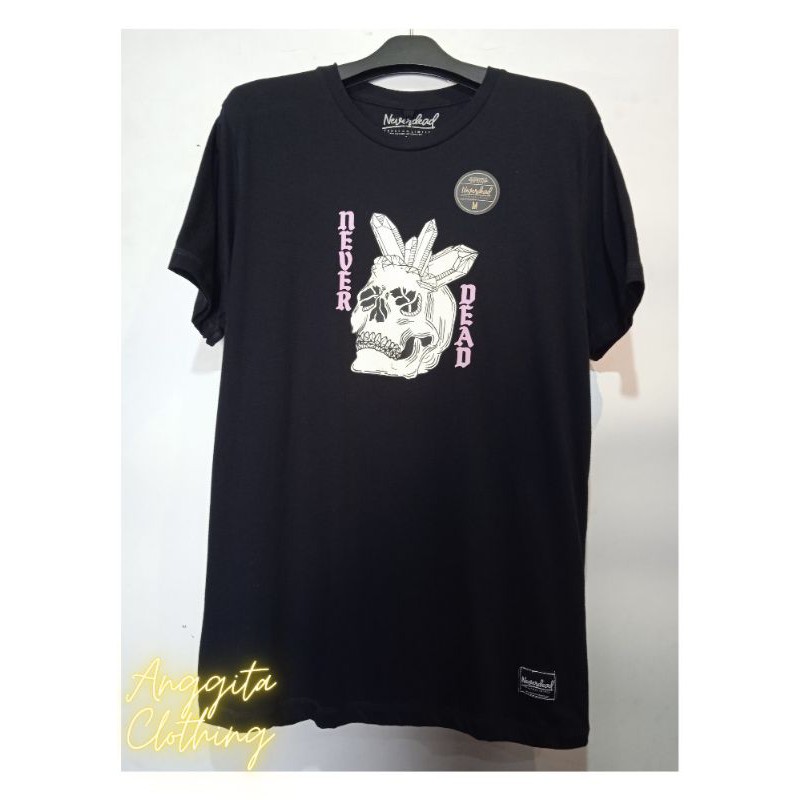 Kaos Neverdead Kaos distro Cowok size M