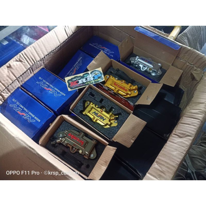 Kaliper Monoblok Brembo & Nissin