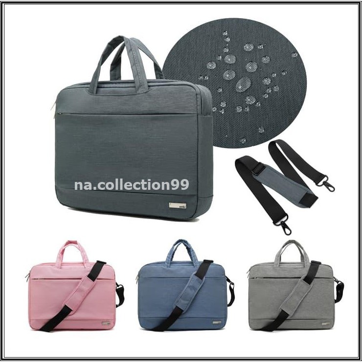 Tas Selempang Laptop Pria Wanita Anti Air Waterproof Hand Shoulder Bag Macbook 141 A14 8112