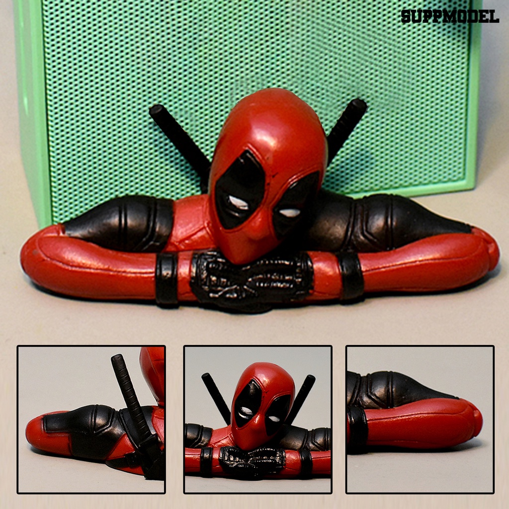 Action Figure Model Kartun Deadpool X-men Untuk Dekorasi