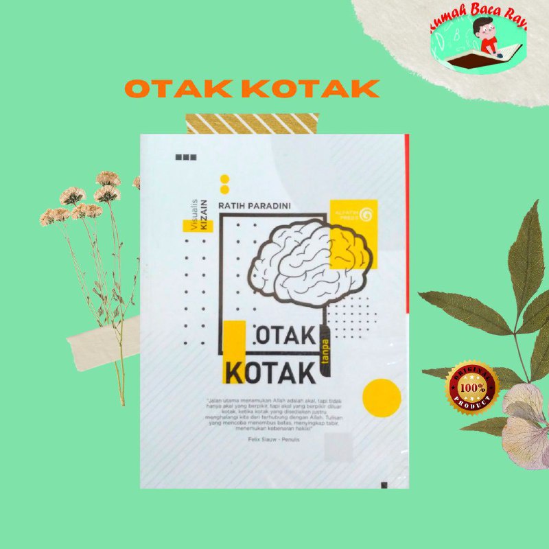 Ready Buku " Otak Tanpa Kotak" Felix Siauw