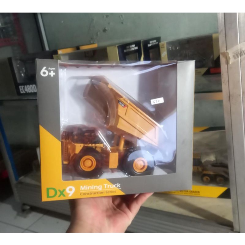 diecast miniatur dump truck tambang