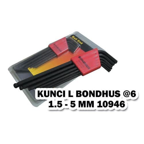 Kunci L Set Bondhus 10946