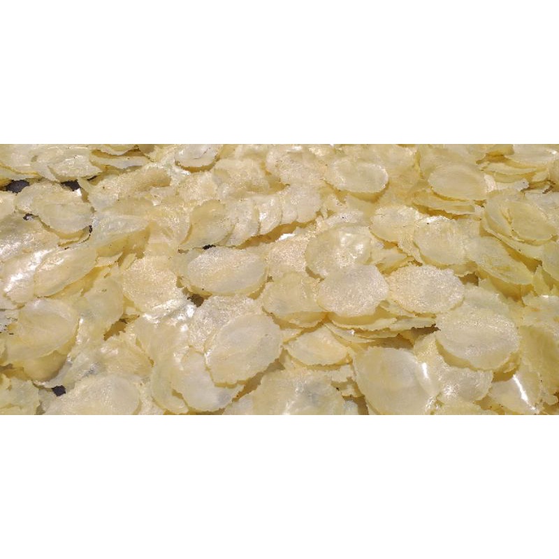 

Emping Melinjo Mentah Kualitas Super Tipis Kecil Sedang - 500gr