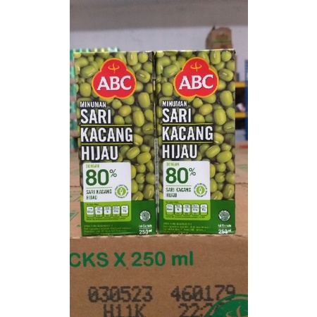 

ABC sari kacang hijau 250ml TERMURAH