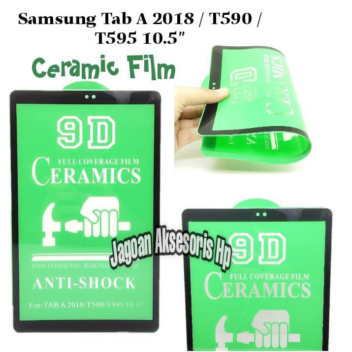 Tempered Glass CERAMIC Samsung Tab T505 T500 T590 T585 P580 Nano Ceramic Not Broken