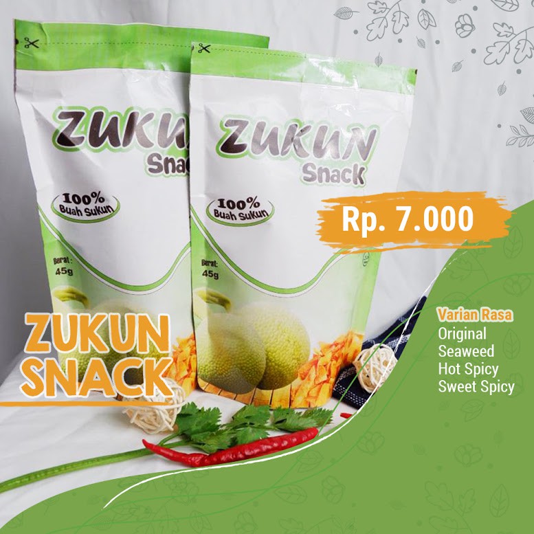 

ZUKUN SNACK ZS001 / KRIPIK BUAH SUKUN ASLI 100% / JAJANAN KEKINIAN BUAH SUKUN HALAL DAN MANTUL