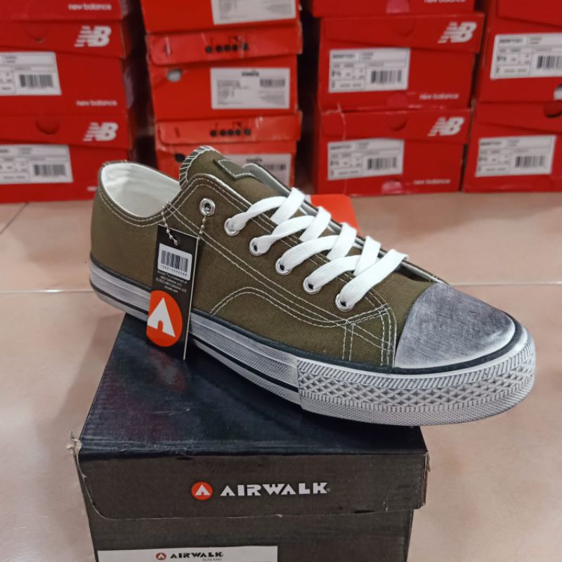 Sepatu Airwalk Nandy Dk Olive Hijau