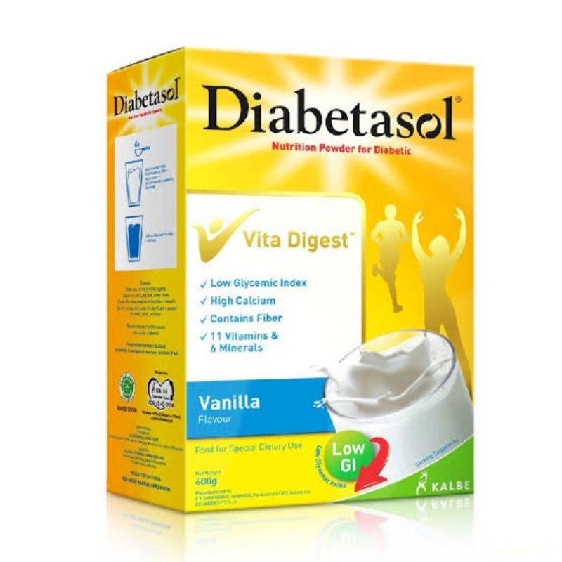 

Diabetasol Susu Vanila 570gr