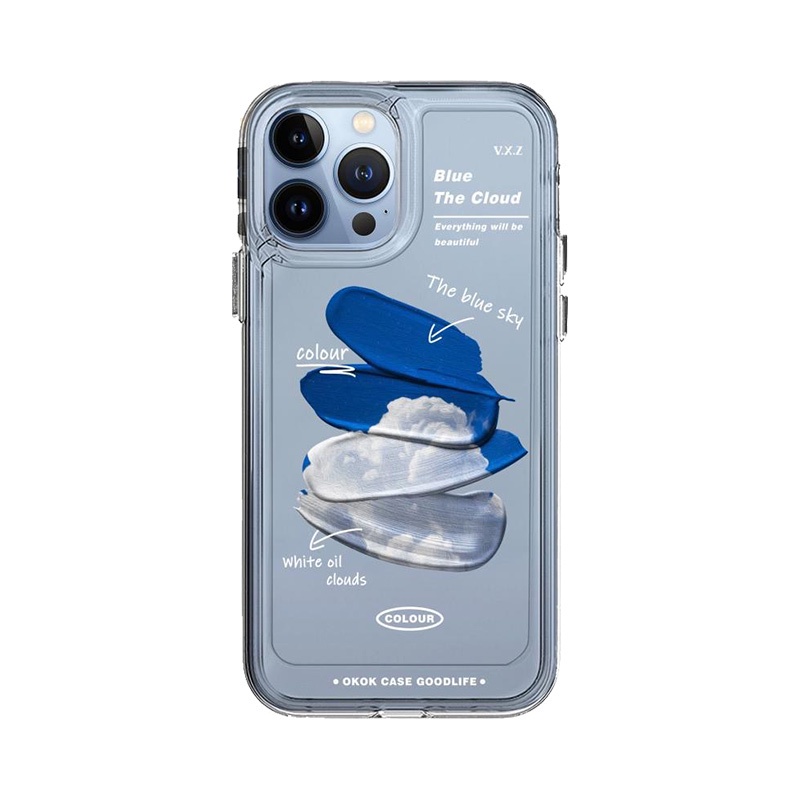Soft Case Silikon TPU Transparan Untuk iPhone 13pro / 12promax / SE2020 / 11pro MAX / 6S / 7 / 8plus / X / XS / XR