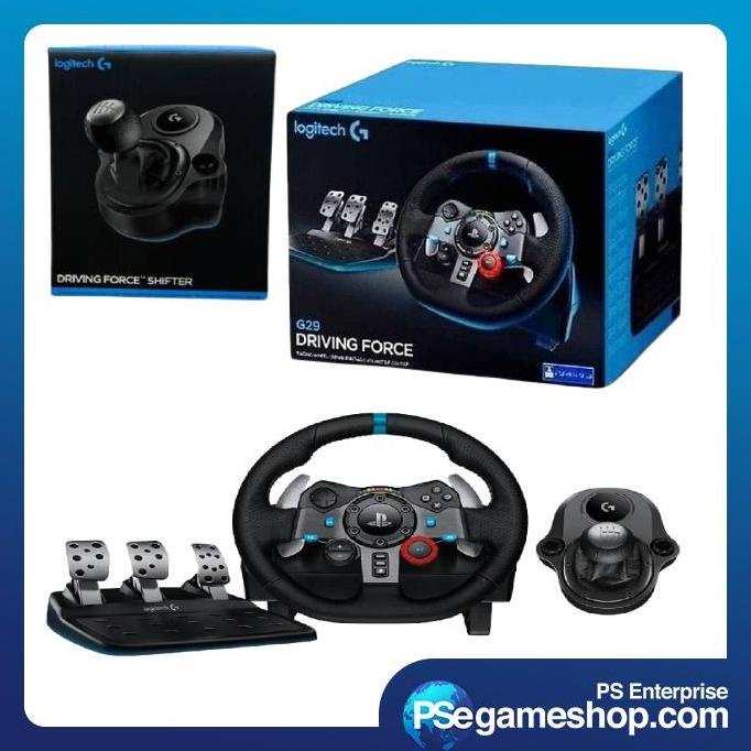 Logitech G29 Driving Force Race Wheel + Driving Force Shifter