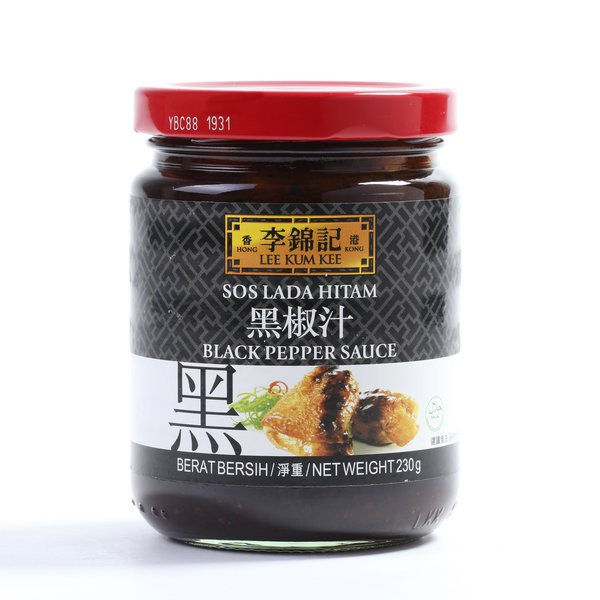 

LEE KUM KEE Blackpepper Sauce 230gr - Saus Lada Hitam LEE KUM KEE