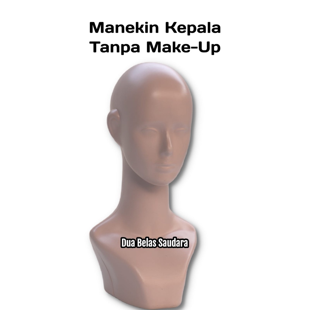 Manekin Kepala Dewasa Tanpa Make Up Manekin Kepala Dewasa