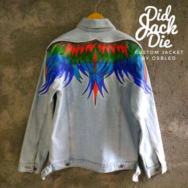 Jual JAKET LUKIS JEANS SAYAP Indonesia|Shopee Indonesia