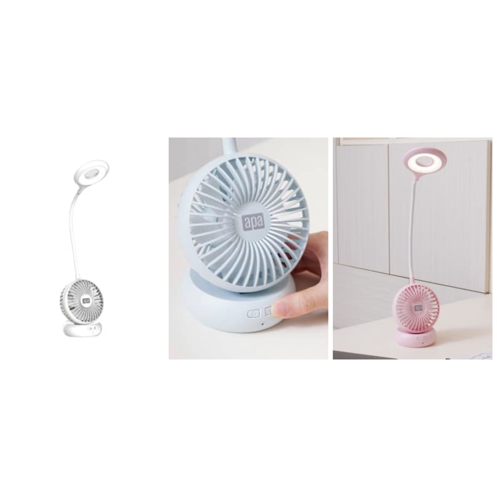 ACE Apa FANCY Lampu Meja Lampu Baca &amp; Kipas Angin 4w
