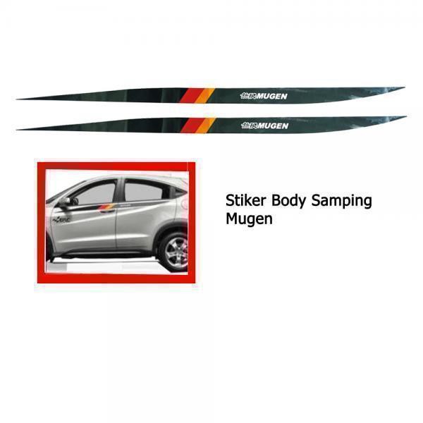 Stiker Sticker Samping Pintu Honda Mugen