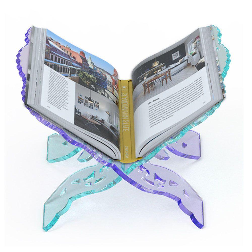 R-flower Hollow Kitab Suci Book Stand DIY Kristal Music Stand Cetakan Silikon Membaca Rak Buku