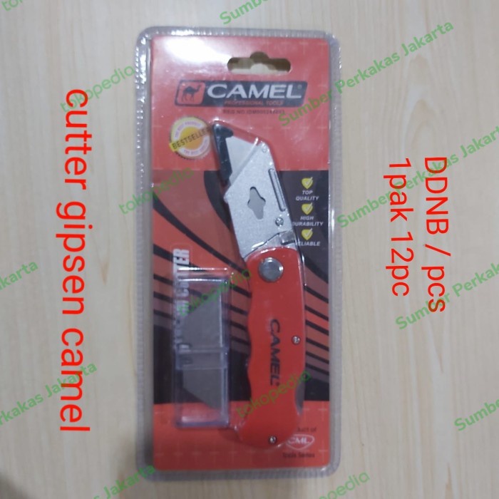 

Sale Pisau Cutter Gipsum / Cutter Akrilik Lipat Camel Berkualitas