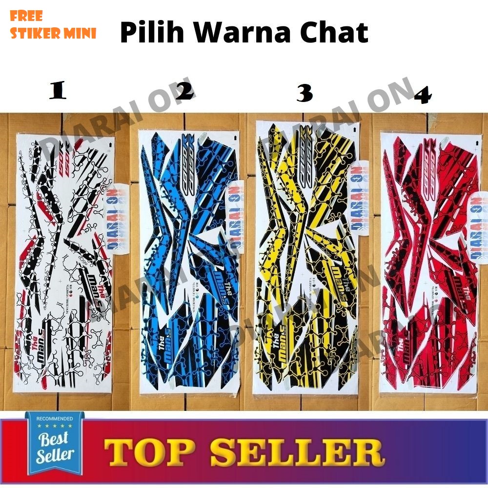 Striping Stiker Variasi Motor New CB 150R - CB 2016 2017 - Grafitty Murah