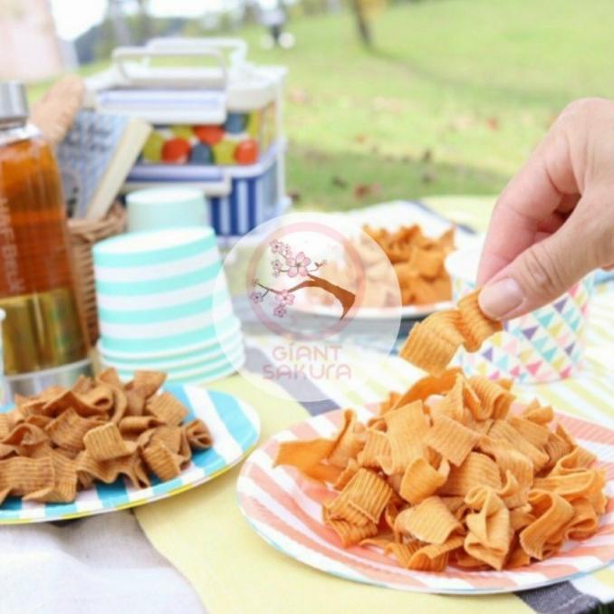 

Oyatsu Crispy Wide Noodle Original / snack jepang / snack impor