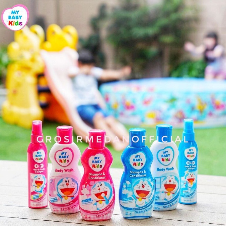 MY BABY KIDS SHAMPO - BODY WASH - COLOGNE 2 IN 1 HAIR AND BODY - SABUN SAMPO PARFUM ANAK