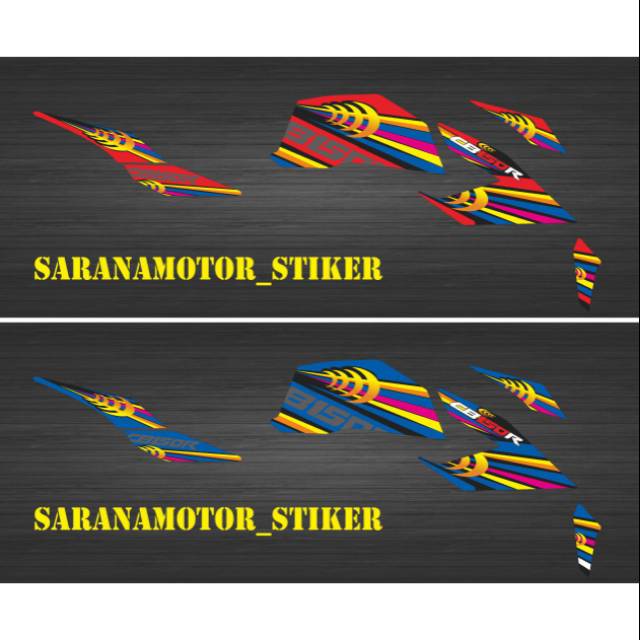 CB 150 R new stiker Variasi