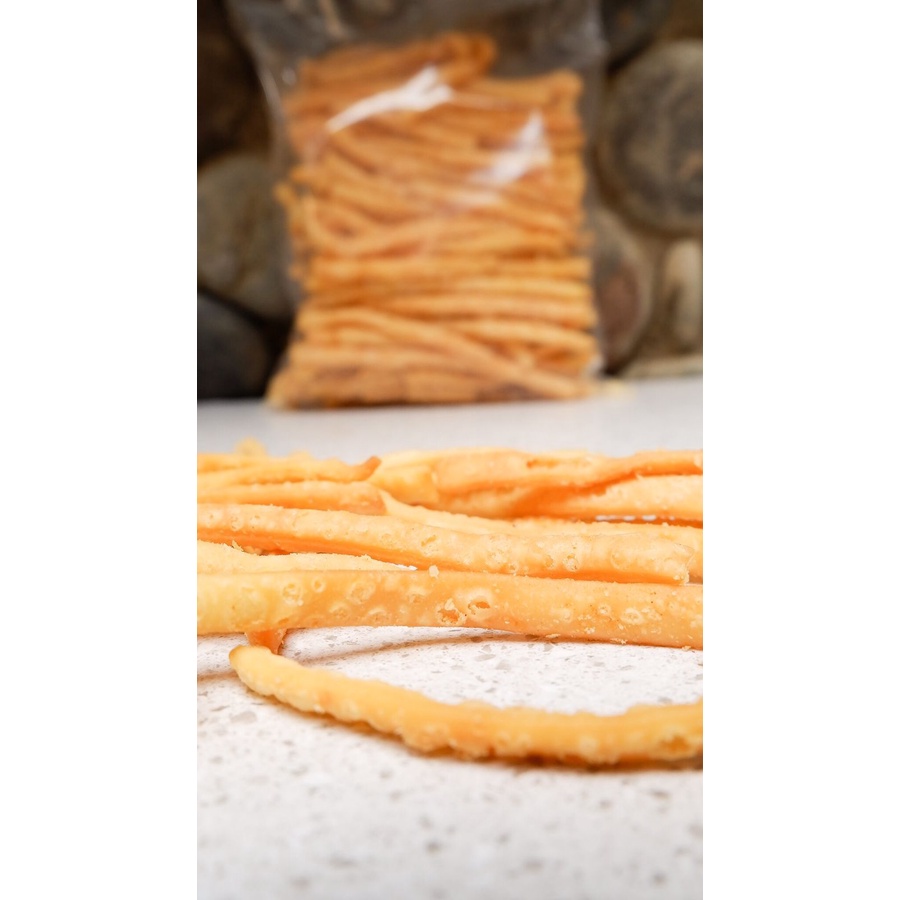 

Cemilan kiloan Cheesestick Gurih keju edam 250gr