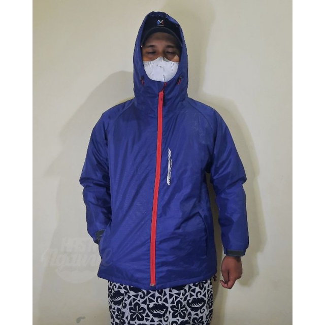 Jaket Bulu Angsa Bulang Hoodie CONVERSE BUCKAROO Outdoor Gunung size L-XXL second