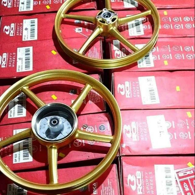 VELG RCB SP522  - JUPITER Z - JUPITER MX - VEGA R LEBAR 140/160 GOLD