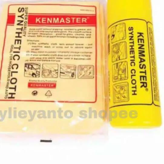 リ Kanebo Kenmaster Plas Chamois Lap kanebo cuci mobil motor KENMASTER ORI SUDAH PLUS WADAH TABUNG