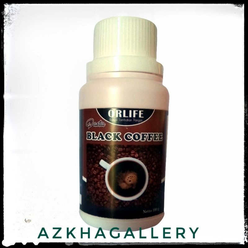 ✨ Perisa Pasta Kopi Hitam Orlife 100 Gram
