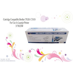 Cartridge Compatible Brother TN261 CYAN For Use In LJ 3170CDW