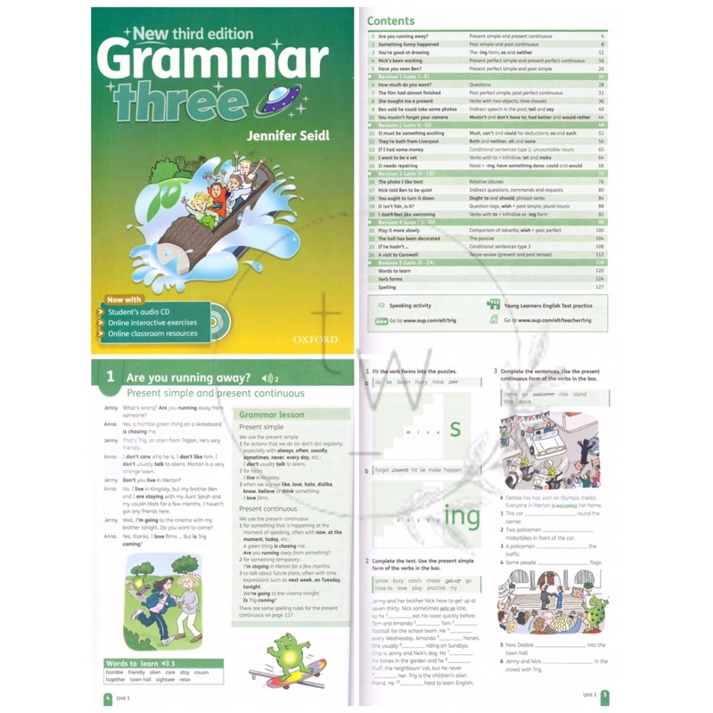 Oxford Grammar New Third Edition Book Level Starter One Two Three - Buku Grammar Inggris Anak SD-4