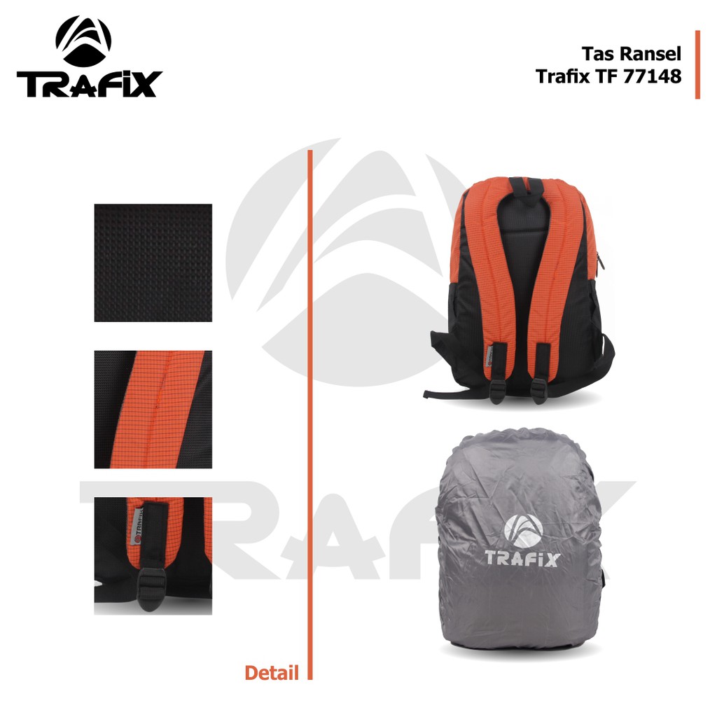 [KLIKTAS] Tas ransel laptop Trafix TF77148 backpack sekolah kuliah tas punggung