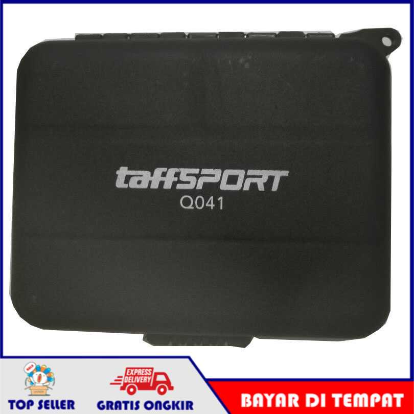 TaffSPORT Box Kotak Perkakas Kail Pancing Waterproof Case - Q041 COD Surabaya