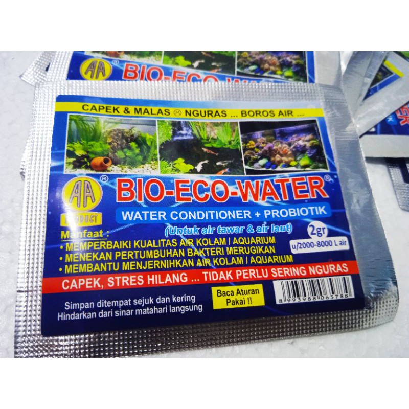 Bio Eco Water Water Conditioner + Probiotik Vitamin/sachet