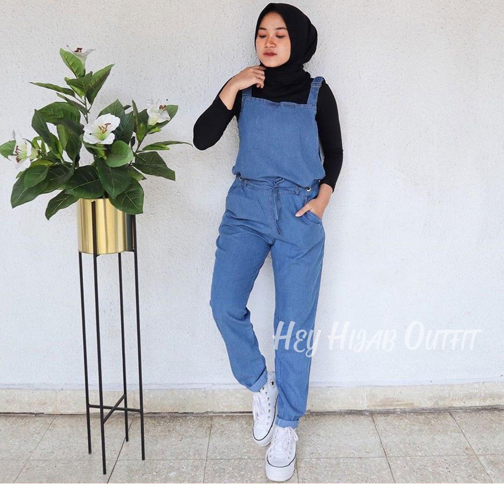 jumpsuit hijab outfit