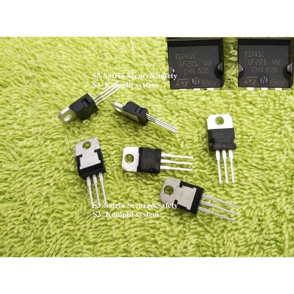 Mosfet TIP41C Transistor TIP41 C IC TIP 41C ST TIP 41 C