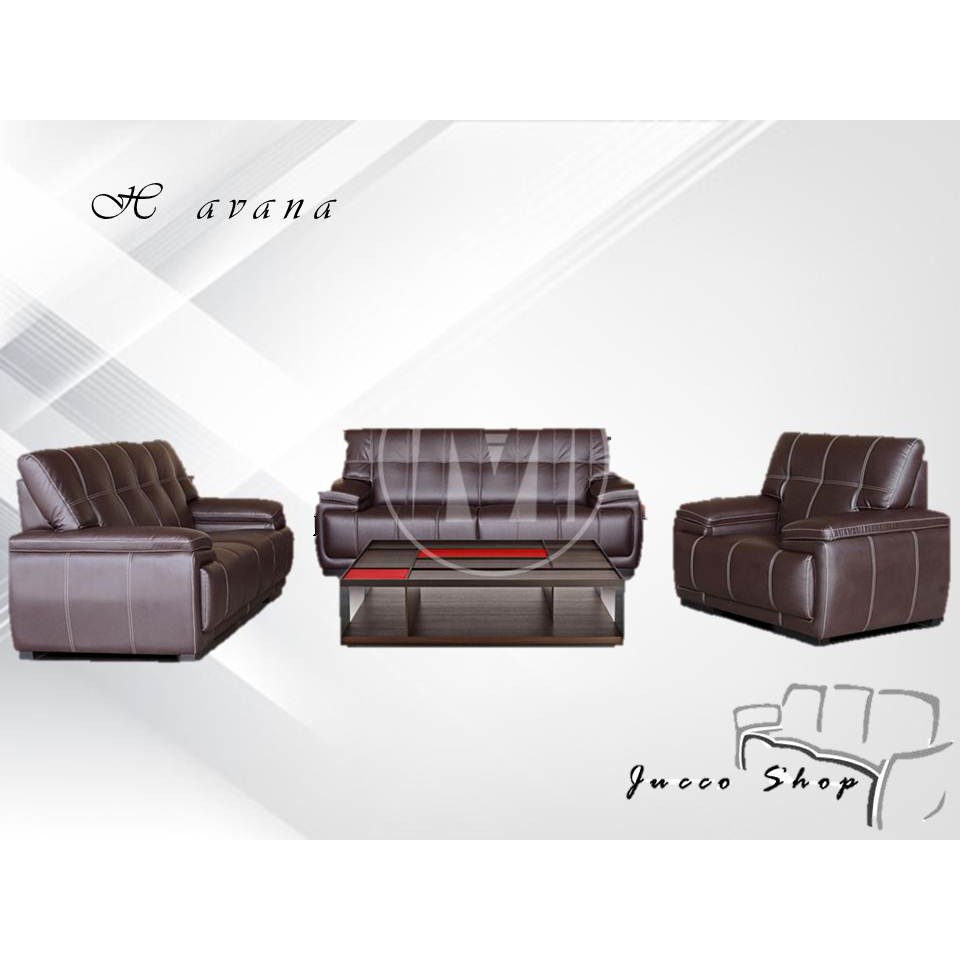 Sofa Tamu Modis Havana - Sofa Tamu Minimalis 321 - Sofa Tamu Kulit - Medan